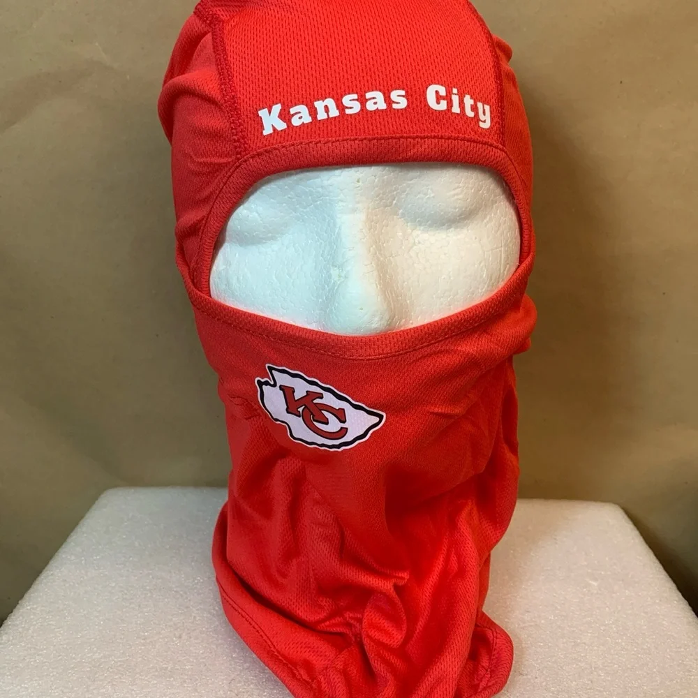 Kansas City Chiefs Football 🏈 Team Face Cover Ski Mask